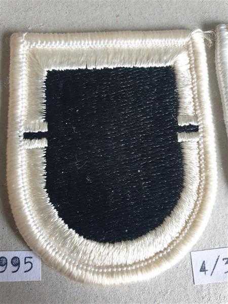 USA Flash Stoffabzeichen Ärmelabzeichen Badge Patch Militaria 1 Battailon