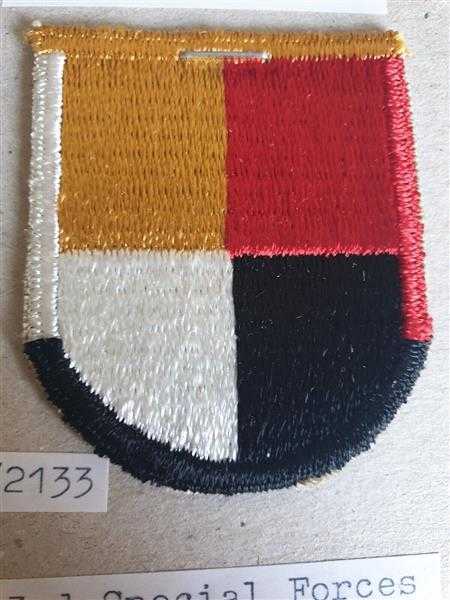 USA Flash Stoffabzeichen Badge Patch Militaria 3rd Special Unit Forces