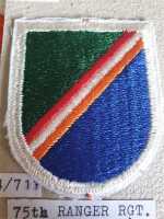 USA Flash Stoffabzeichen Badge Patch Militaria 75th...