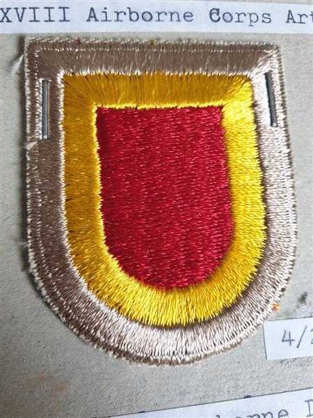 USA Flash Stoffabzeichen Badge Patch Militaria HQ 101st Airborne Division