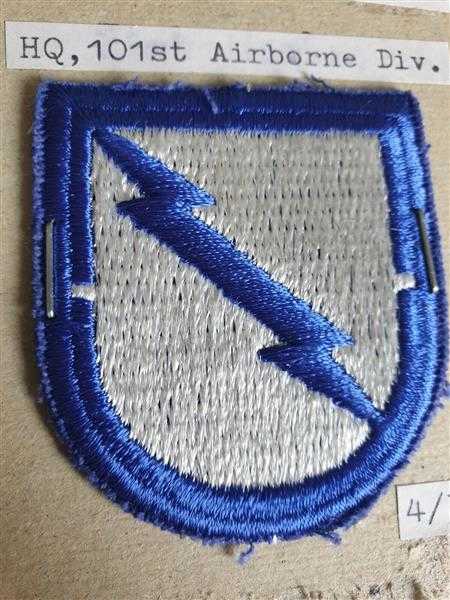 USA Flash Stoffabzeichen Badge Patch Militaria Spezialeinheit