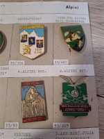 16x Italien Italy Badge Alpini Gebirgstruppe Bandera Udine Orta Asiago Osoppo