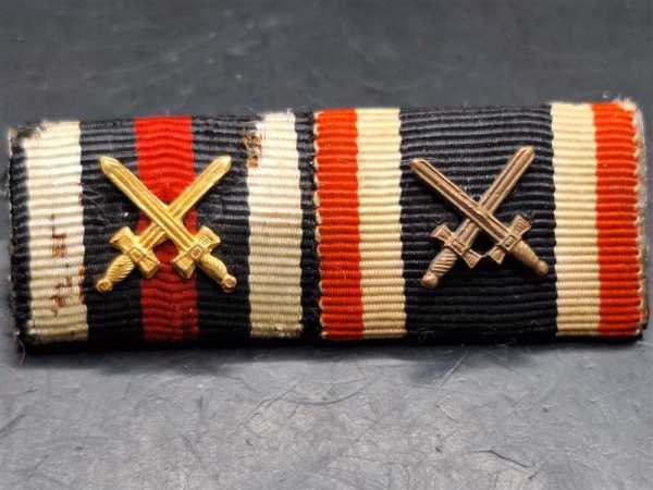 2er Bandspange Orden Feldspange Militaria Frontkämpfer KVK Kriegsverdienstkreuz