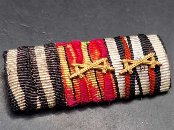 3er Bandspange Orden Feldspange Militaria Frontkämpfer Eiserne Kreuz 2. Klasse