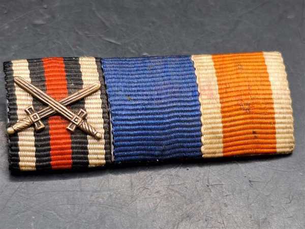 3er Bandspange Orden Feldspange Militaria Frontkämpfer Treue Dienste Medaille