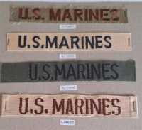 4x Amerika USA Patch Marine Corps Ärmelabzeichen...