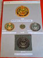 5x Amerika USA US Patch Drill Sergeant Indentification...