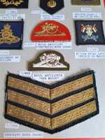 8x England Grossbritanien Uniform Badge Patch Royal Artillery Spotter Wales Gun