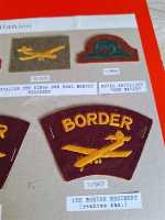 8x England Grossbritanien Uniform Patch 1st Battalion Border Regiment Air Diver