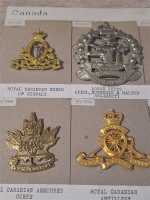 9x Kanada Canada Cap Badge Mützenabzeichen Lorne Scots Artillery Armed Forces