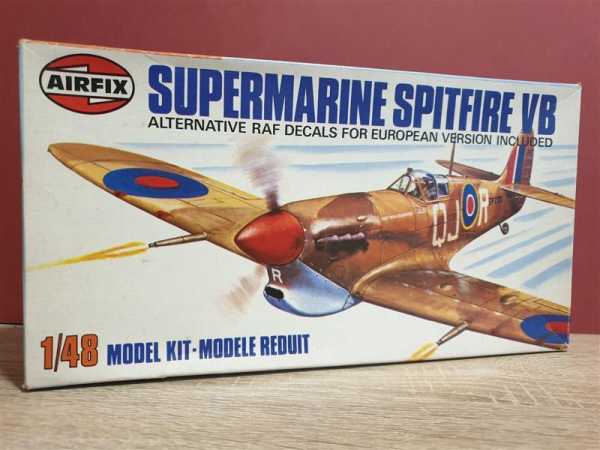 Airfix 04100 Supermarine Spitfire VB 2 Decal Varianten Modellbau 1:48 Flugzeug