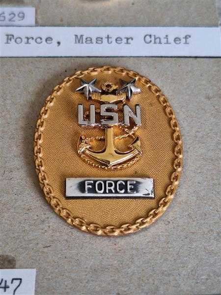 Amerika USA Patch Marine USN Badge Original Emblem Command Master Chief Force