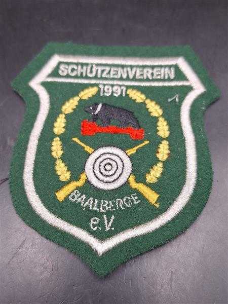 Ballberge 1991 Schützenverein Ärmel Abzeichen Aufnäher Patch