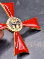 BRD Bundesverdienstkreuz Orden Abzeichen 1 Klasse an Nadel Herren 55mm BVK