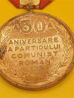 Orden Rumänien Romania 50 a aniversare a Partidului Comunist Roman PCR 1921-1971