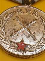 Orden Rumänien Romania R.P.R. Meritul Militar 2. Klasse Silber Silver Schwerter