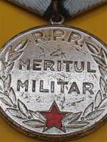 Orden Rumänien Romania R.P.R. Meritul Militar 2. Klasse Silber Silver Schwerter