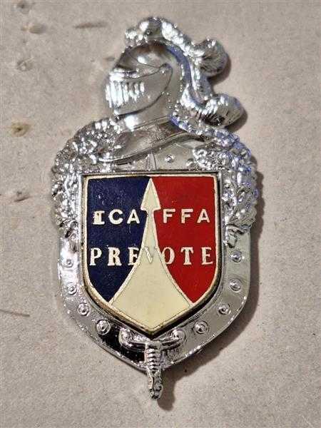 Frankreich France Gendarmerie Nationale Polizei Badge Police ICA FFA Prevote