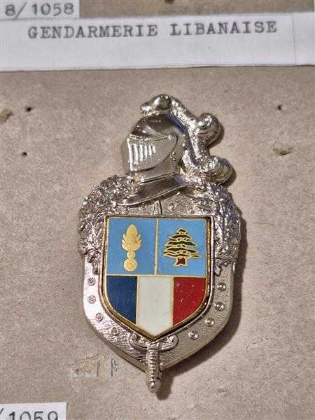 Frankreich France Gendarmerie Nationale Polizei Badge Police Libanaise