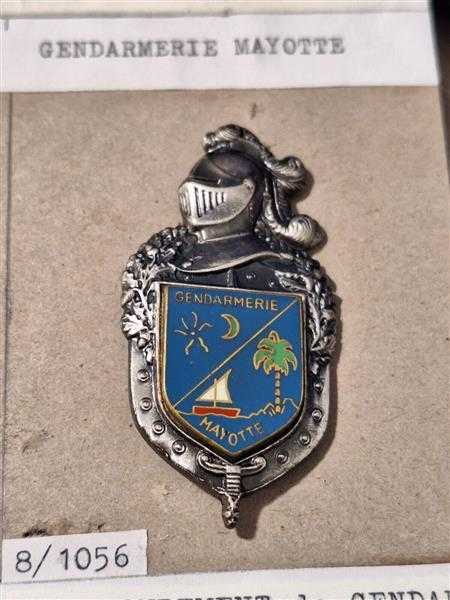 Frankreich France Gendarmerie Nationale Polizei Badge Police Mayotte Orden