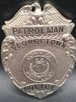 Patrolman Georgetown Police Kentucky USA Polizei Badge...