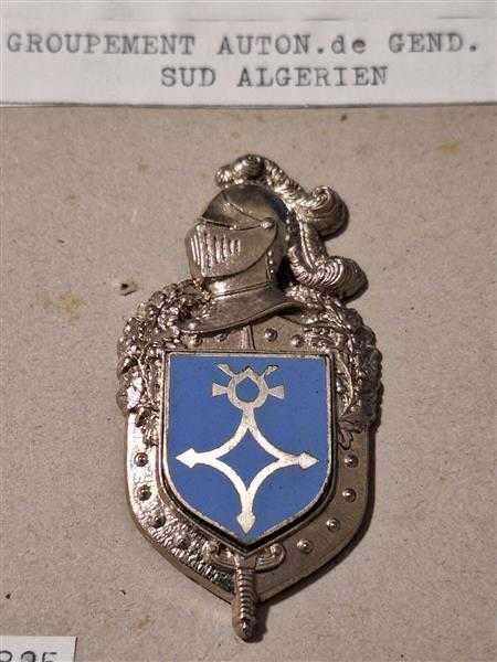 Frankreich France Gendarmerie Nationale Polizei Badge Police Sud Algerien