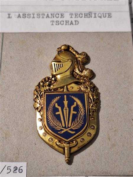 Frankreich France Gendarmerie Nationale Polizei Badge Police Technique Tschad