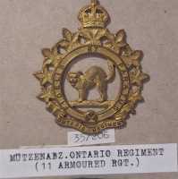 Kanada Canada Mützenabzeichen Cap Badge The Ontario...