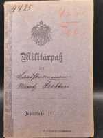 Militärpass 1917 Wehrpaß Ersatz Bataillon...