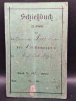 Schießbuch III. 3 Klasse 1. Kompagnie K. Infanterie...