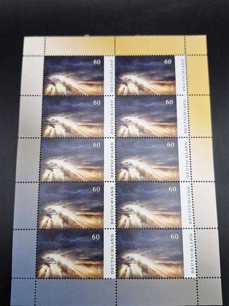 Bund 2013 Deutschland Himmel Wolken postfrisch Briefmarke Bogen Kleinbogen BRD