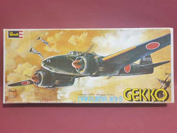 Revell H105 Nacht Kampfflugzeug Nakajima J1n1-S Gekko Modellbau Satz 1:72