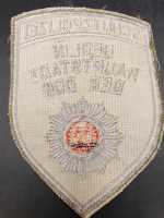 Schutzpolizei Berlin Hauptstadt der DDR Stoffabzeichen Patch Uniform Alt RAR