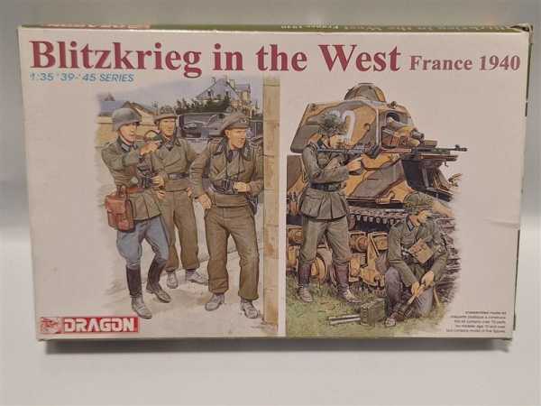 Dragon 6347 Blitzkrieg in the West France 1940 1:35 Figuren Modellbausatz