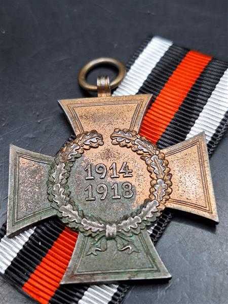 Ehrenkreuz des 1.Weltkrieges Kriegsteilnehmerkreuz Militaria Ohne Schwerter HKM