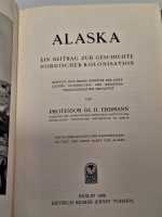 Erdmann Alaska Beitrag zur Geschichte Nordischer Kolonisation 1909 /  68 Abb.