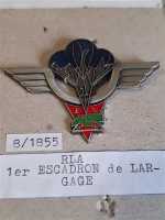 Frankreich France Orden Badge RLA COMLOG Commandement 1er Parachutistes Falli