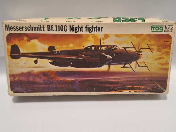 FROG F202 Messerschmitt Bf.110G Night Fighter Flugzeug Modellbausatz 1:72 RAR