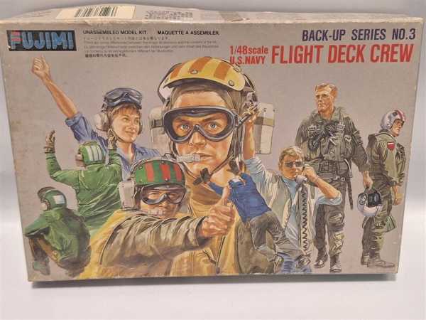 Fujimi 35003 Flight Deck Crew U.S. Navy Marine USN 1:48 Figuren Modellbausatz