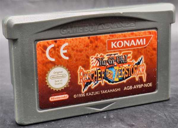 GBA Modul Nintendo GameBoy Advance Spiel YU-GI-OH! Reschef der Zerstörer