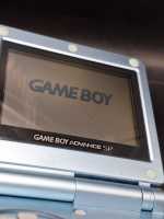 Handheld GBA Nintendo Game Boy Advance SP Konsole Arctic Perlen Blau