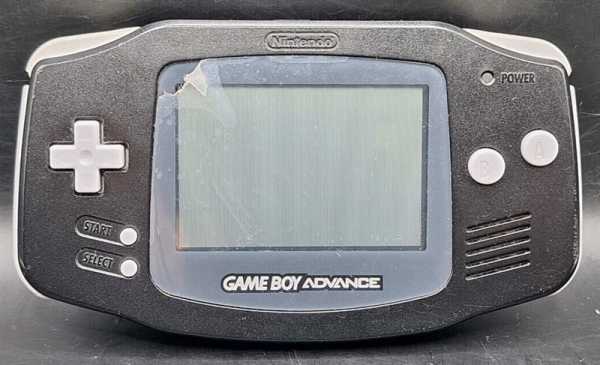 Handheld GBA Nintendo GameBoy Advance Konsole Schwarz Neue Scheibe! Black