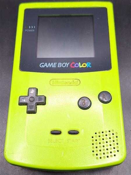 Handheld GBC Nintendo Game Boy Color Konsole Green Grün Kiwi Lime