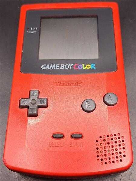 Handheld GBC Nintendo GameBoy Color Konsole Rot Red Schöner Zustand