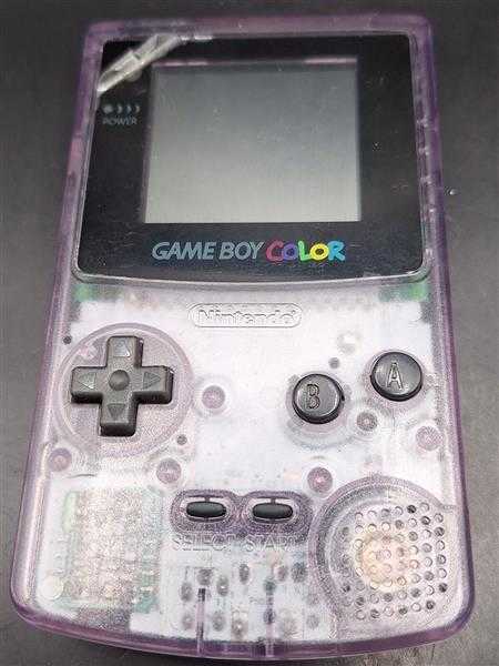 Handheld GBC Nintendo GameBoy Color Konsole Violet Transparent Lila Purple