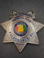 Sprinkle Patrolman AlabamaUSA Polizei Police Badge...