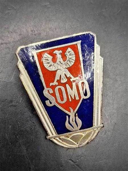 Polen Orden Polska Polski SOMO Badge Abzeichen Militaria Militär Ehrenzeichen