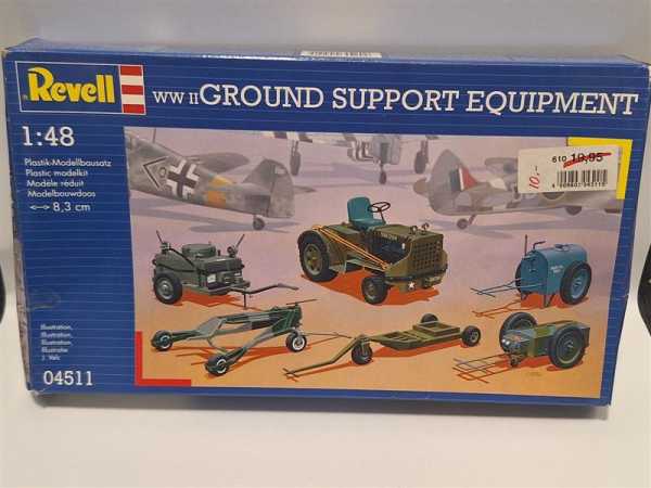 Revell 04511 WWII Ground Support Equipment US Army 1:48 Modellbausatz RAR