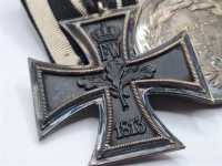 4er Ordensspange Eiserne Kreuz Treue Dienste 12 Jahre Preußen Medaille Militaria