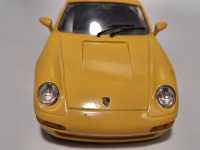 Bburago Porsche 911 Carrera 1993 Gelb Modellbau Fertigmodell Auto 1:24